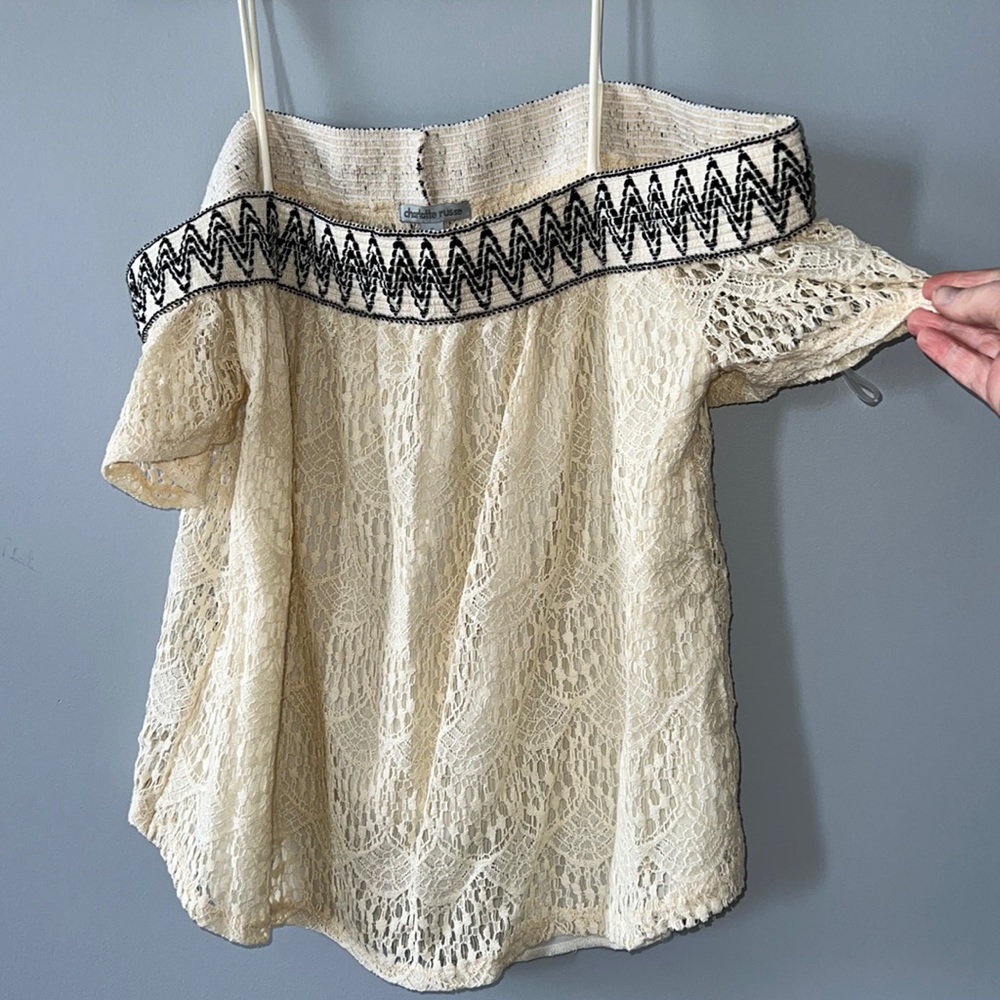 Charlotte Russe shirt, size small